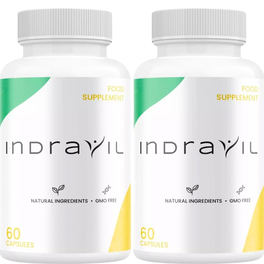 Indravil Capsules, Weight Management Support, 120 Capsules, [2 Bottles]