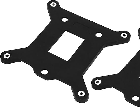 uxcell 2pcs Motherboard Backplate, CPU AMD Heatsink Backplate, Radiator Holder Bracket Backplate for LGA 1150 1155 1156