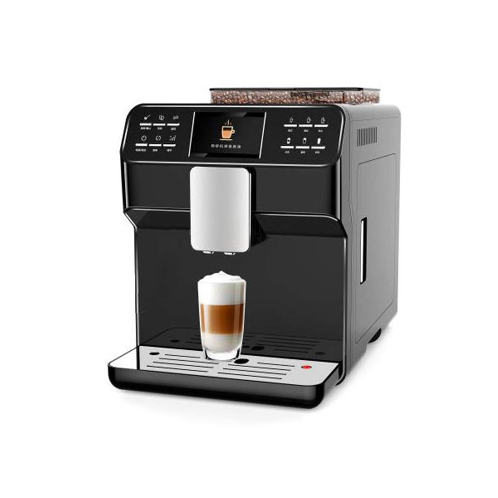 Coffee Machine Frother Professional Coffee Machine Fully Automatic Fancy Coffee Machine Home Espresso Machine Commercial Office Color White