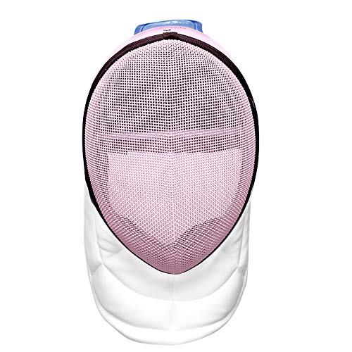 Radge Unisex Washable 350N Fencing Mask for Epee (Pink, XL)