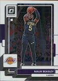 2022-23 Donruss Optic Basketball #66 Malik Beasley Los Angeles Lakers Basketball Card - GotBaseballCards