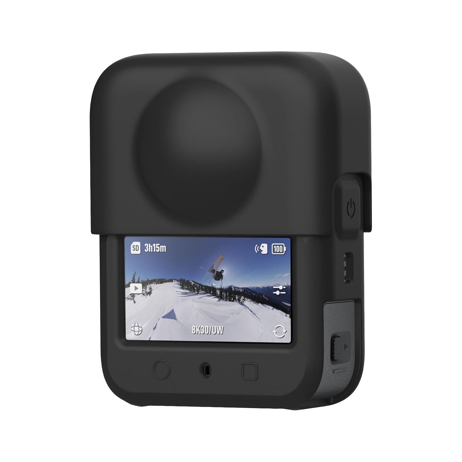 TEKTONIC TLC-OM360 Silicone Lens Protector for DJI Osmo 360 – Shockproof, Anti-Slip Flexible Cover Shields Against Scratches, Dust & Impacts | Travel & Outdoor Camera Protection-image-34
