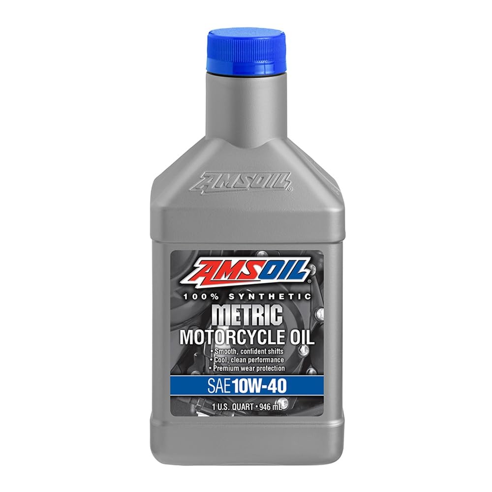 Amsoil MCFQT 10W-40 Synthetic Motorcycle Oil