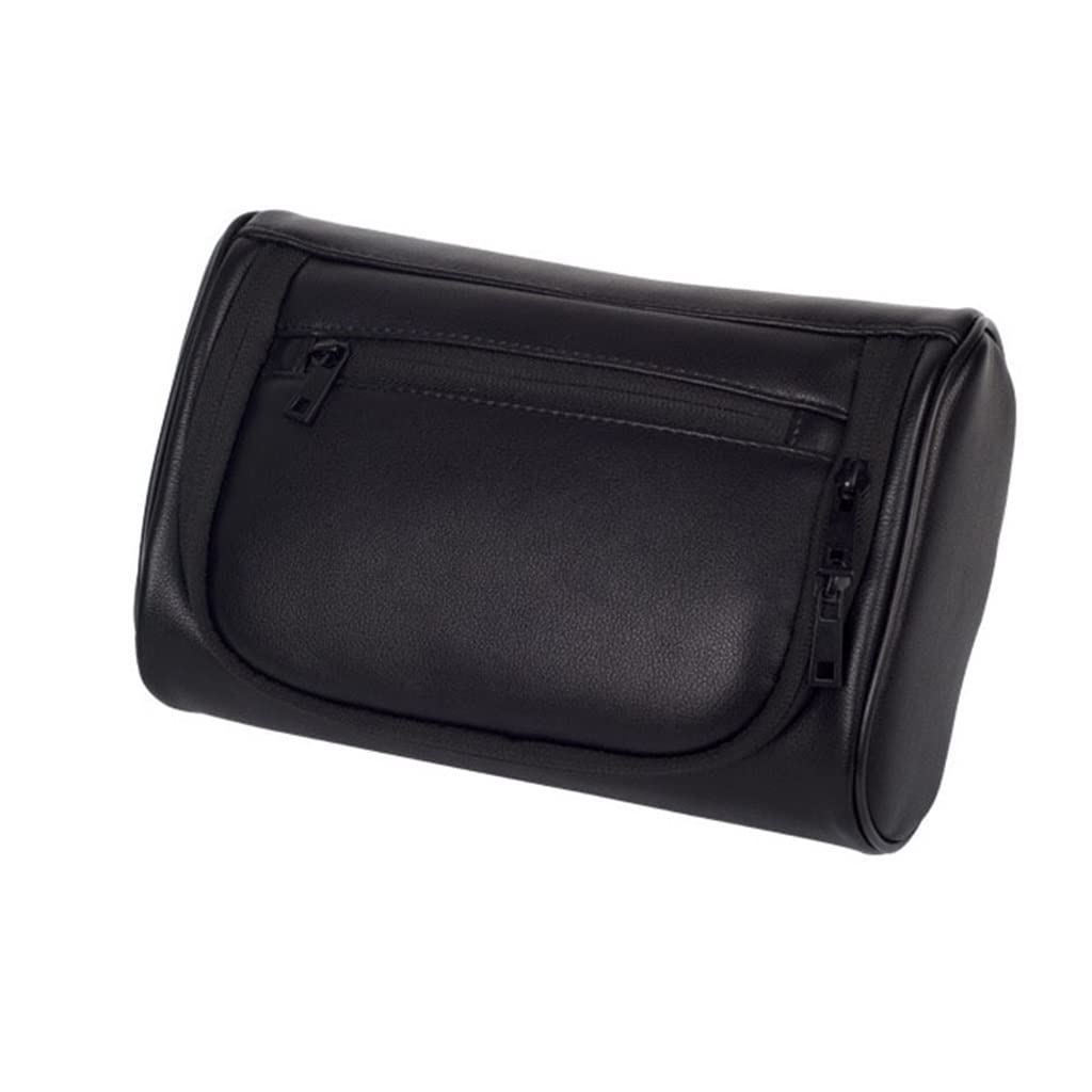 Borsa Da Trucco Da Viaggio In Pelle PU Borsa Da Toilette Da Uomo Piccola Borsa Da Trucco Con Cerniera Piccola