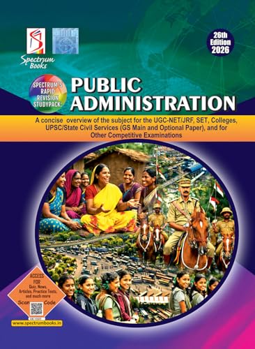 Image of Spectrum Public Administration Book Rapid Revision Studypack for UPSC & UGC-NET and Other Competitive Exams (Edition 2026)