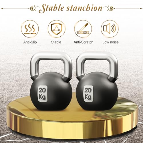 JLXMAXLJ Postes de Suporte de Ouro de 6 Peças com Corda de Veludo Vermelho de 4 Peças de 5 Pés, Conj