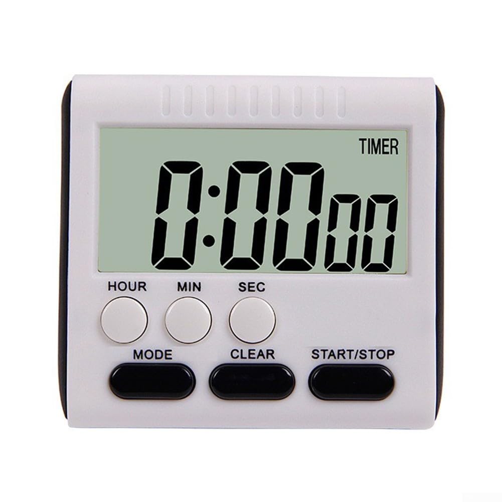 Digitale LCD Cucina Timer Conto Alla Rovescia Orologio Allarme - Foto 5