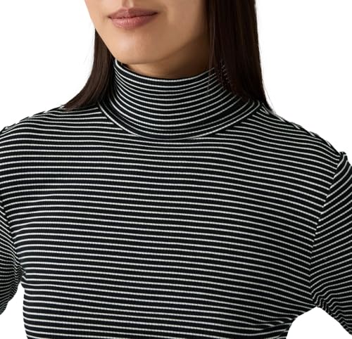 Dreamy Turtleneck Annalise Stripe Anthra – Ansicht 4