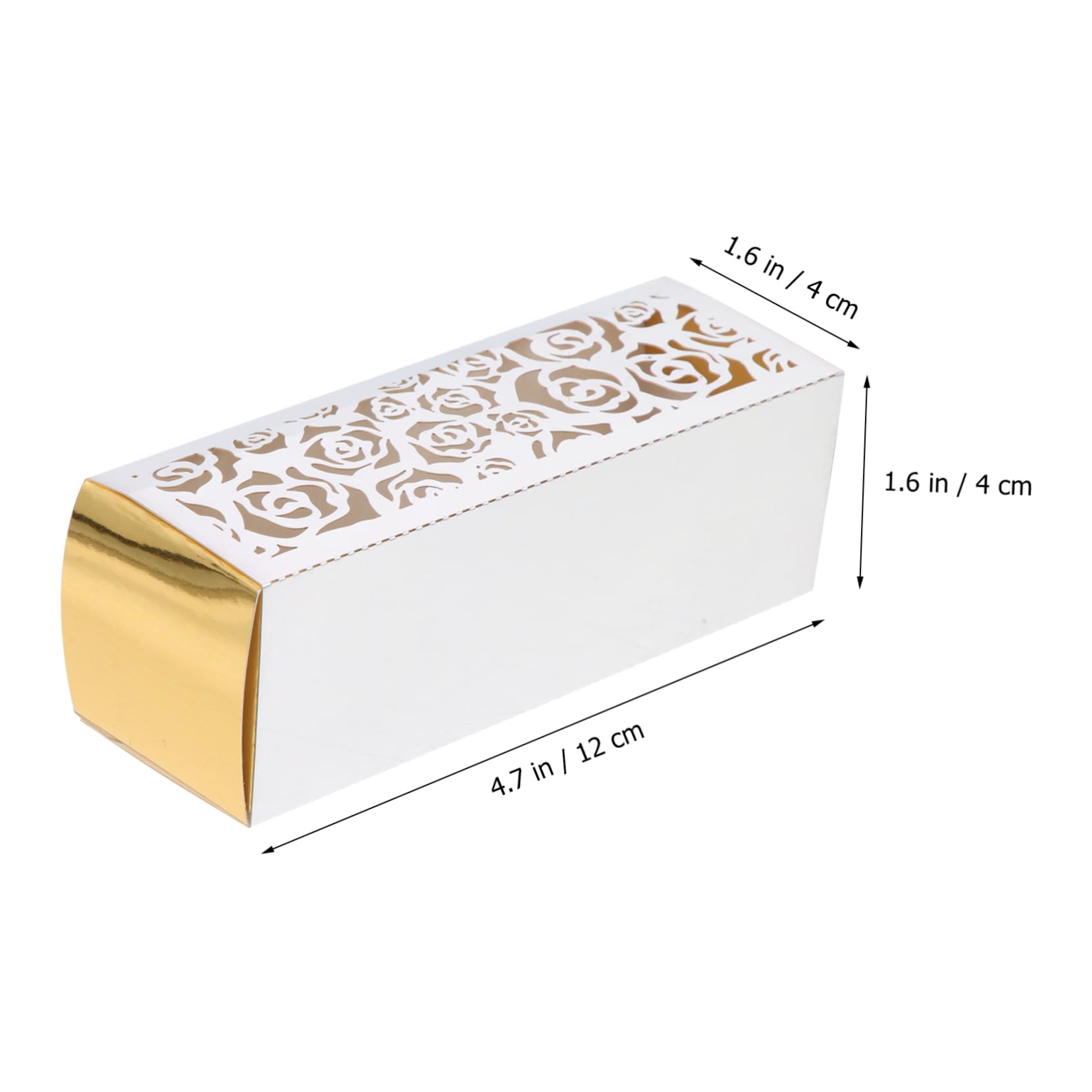 Scatole Regalo di Carta a Forma di Rosa 50 Pezzi, Piccole Scatole per Dolci e Caramelle Nuziali, Confezioni Porta Confetti per Matrimoni e Feste, Decorazioni Romantiche