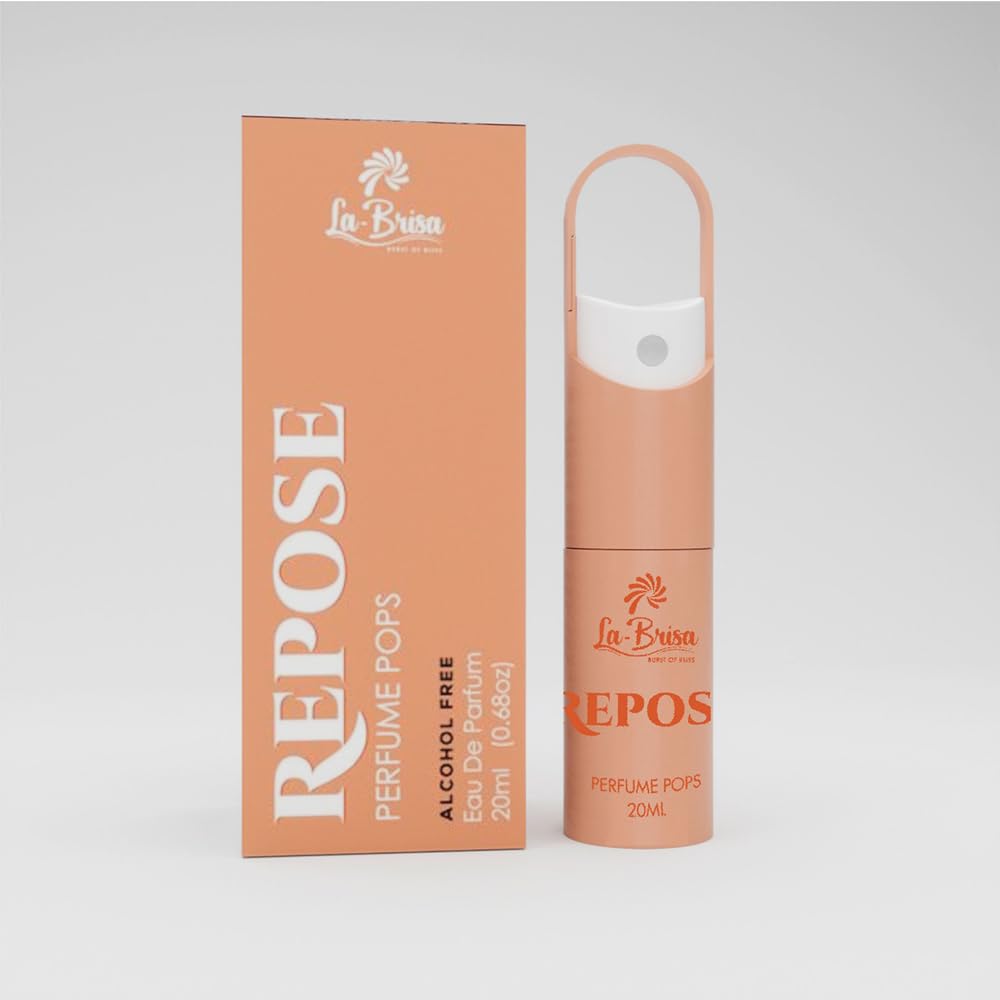 LA BRISA - Repose Alcohol Free Perfume Pops | Long Lasting Perfume For Women | Fruity, Floral, Juicy, Spicy, Musk, Vanilla & Ambery Scent | Ideal for Everyday Use | Eau De Parfum, 20ml