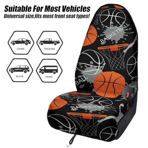Protector universal de asientos delanteros para amantes del baloncesto 3