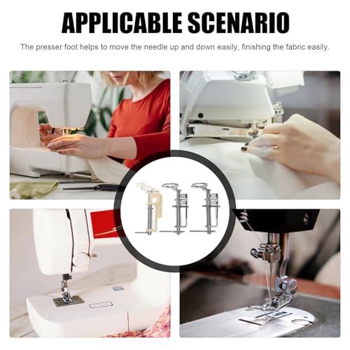 Set 3 Pies de Prensatelas para Máquina de Coser miniatura 3