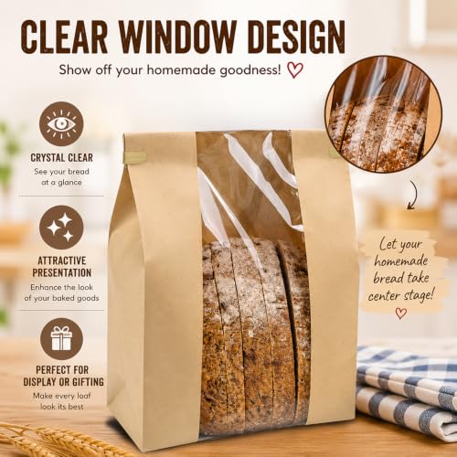 Large Paper Sourdough Bread Bags