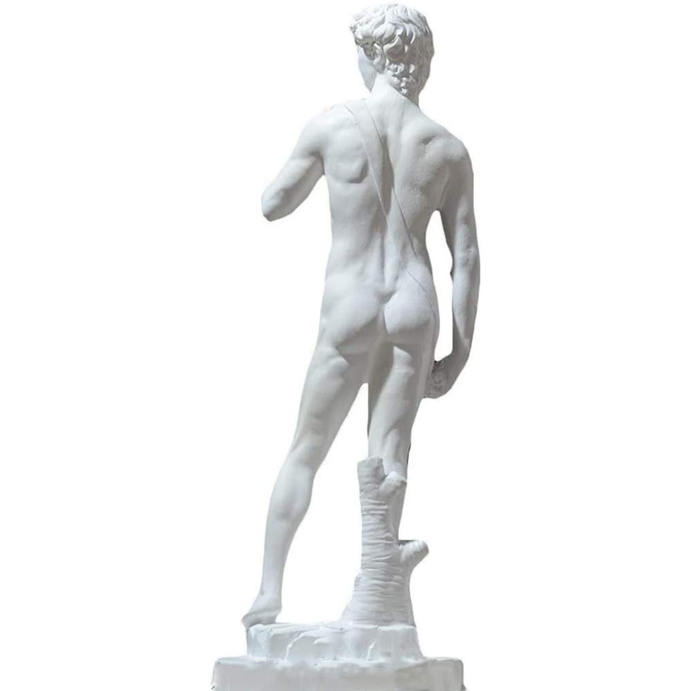 Michała Anioła Figurka Davida Boutique Statua, Rzeźba Sztuka Ciała Żywica Klasyczna Rzeźba Bohatera do wystroju domu Ozdoby do szkicu