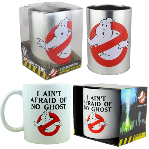 Ghostbusters - Tasse Céramique 325ml Halloween - Design Rétro - Lave-vaisselle Micro-ondes