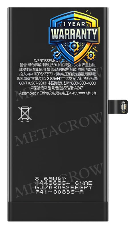 Image of Original Battery Compatible for Apple iPhone 12 Mini (A2399, A2176, A2398, A2400, A2399) - (2227mAh) - 1 Year Warranty
