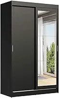 Guarda-Roupa Solteiro Madesa Tokio 2 Portas de Correr com Espelho 2 Gavetas