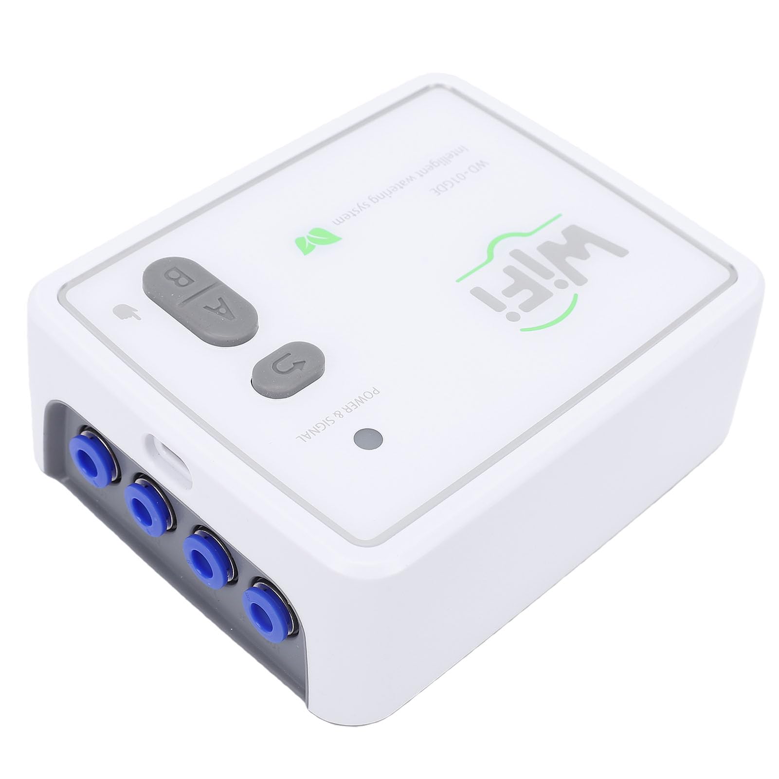 SIXRUN Kit di Irrigazione a Goccia Automatica di Irrigazione a Goccia con Controllo APP WiFi con Gocciolatori Regolabili con Timer Tubo da 15 M per 20 Piante in Vaso (Spina europea)