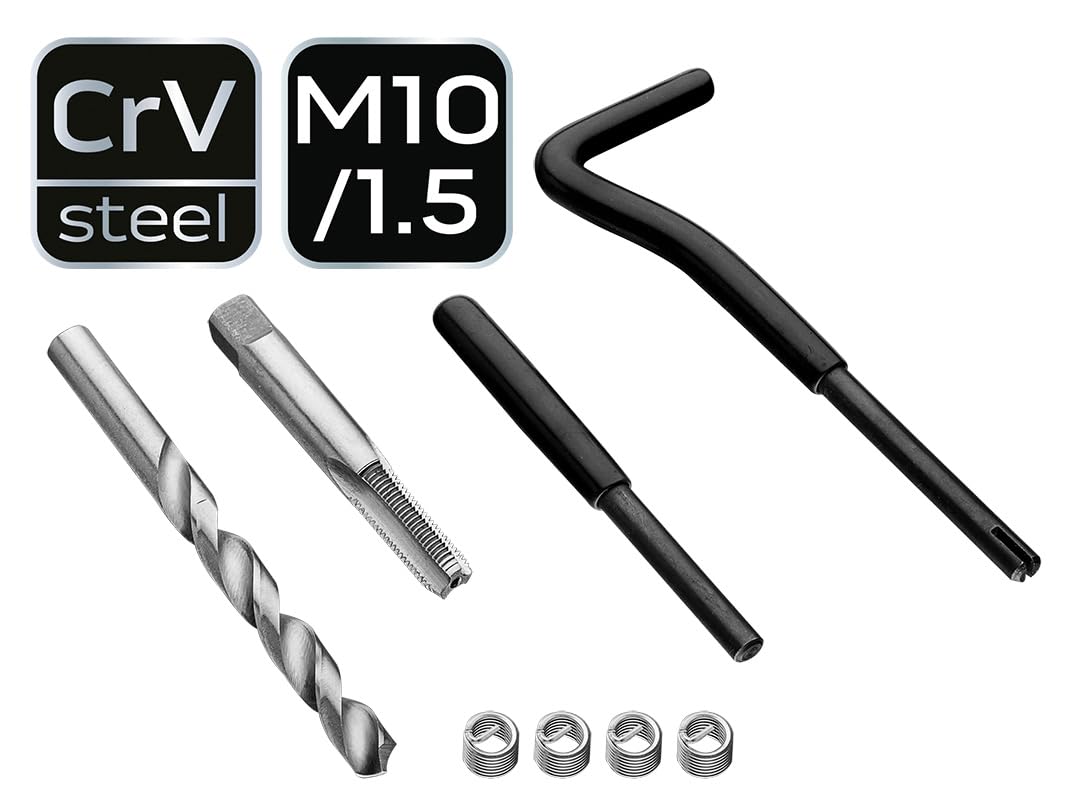 M10 – Kit Juego leamo Helicoil Reparación Reparar Roscas rovinati – elicoidi