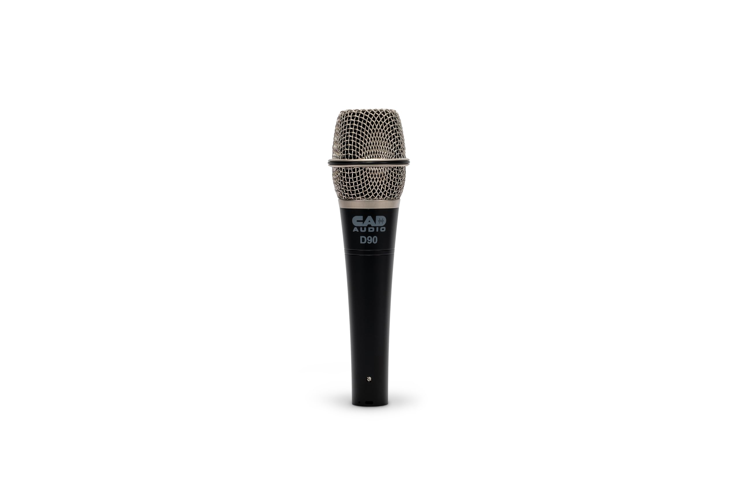 CAD Live D90 wysokiej jakości dynamiczny mikrofon ręczny z charakterystyką superkardioidalną do śpiewów na żywo wytrzymały (XLR), w zestawie zacisk i etui z tworzywa sztucznego