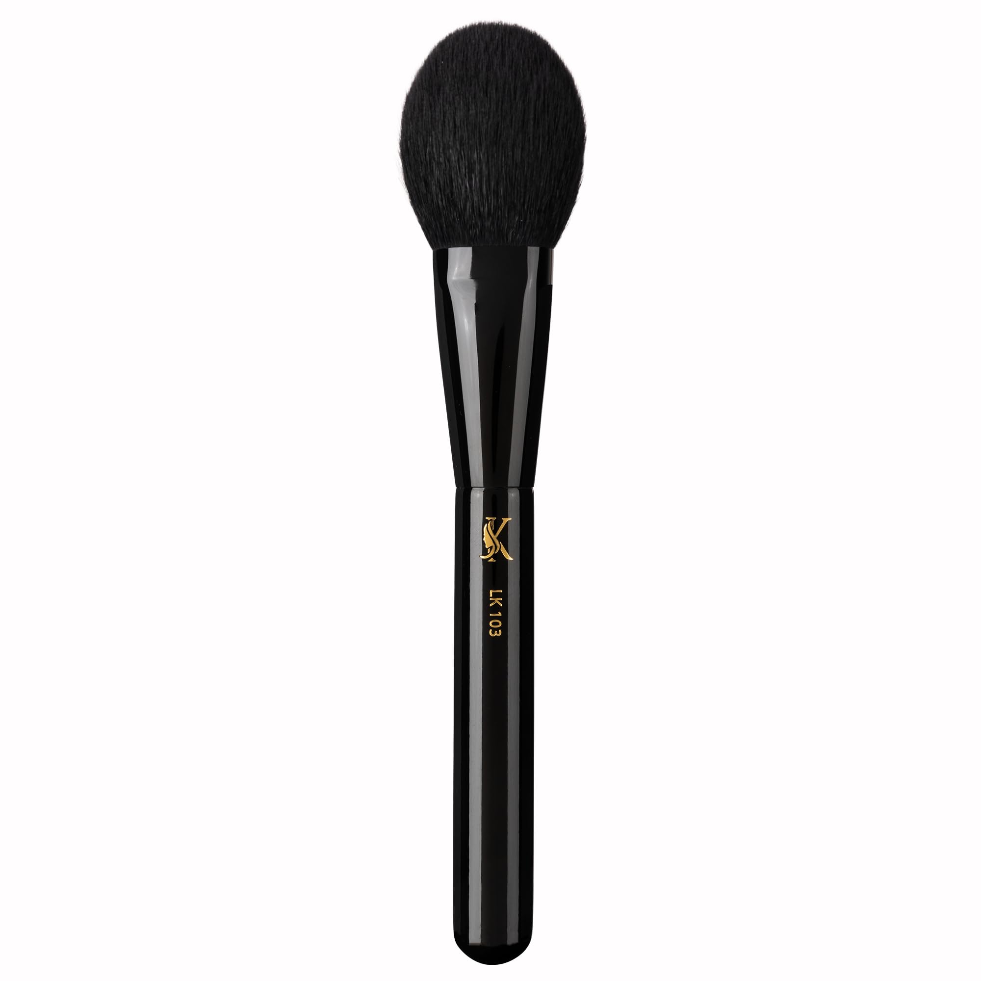 Kali Los Angeles Brochas de maquillaje hechas a mano de lujo, pelo de cabra natural Sokoho, cobre negro, eleva la belleza con precisión, aplicación impecable, esenciales para artistas de maquillaje