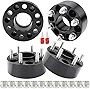 Richeer 6x4.5 Hub Centric Wheel Spacers Compatible with 2005-2022 Frontier 2005-2012 Pathfinder 2005-2015 Xterra,4 PCS 2 inch 6x114.3mm Wheel Spacer with M12x1.25 Studs 66.1mm Center Bore