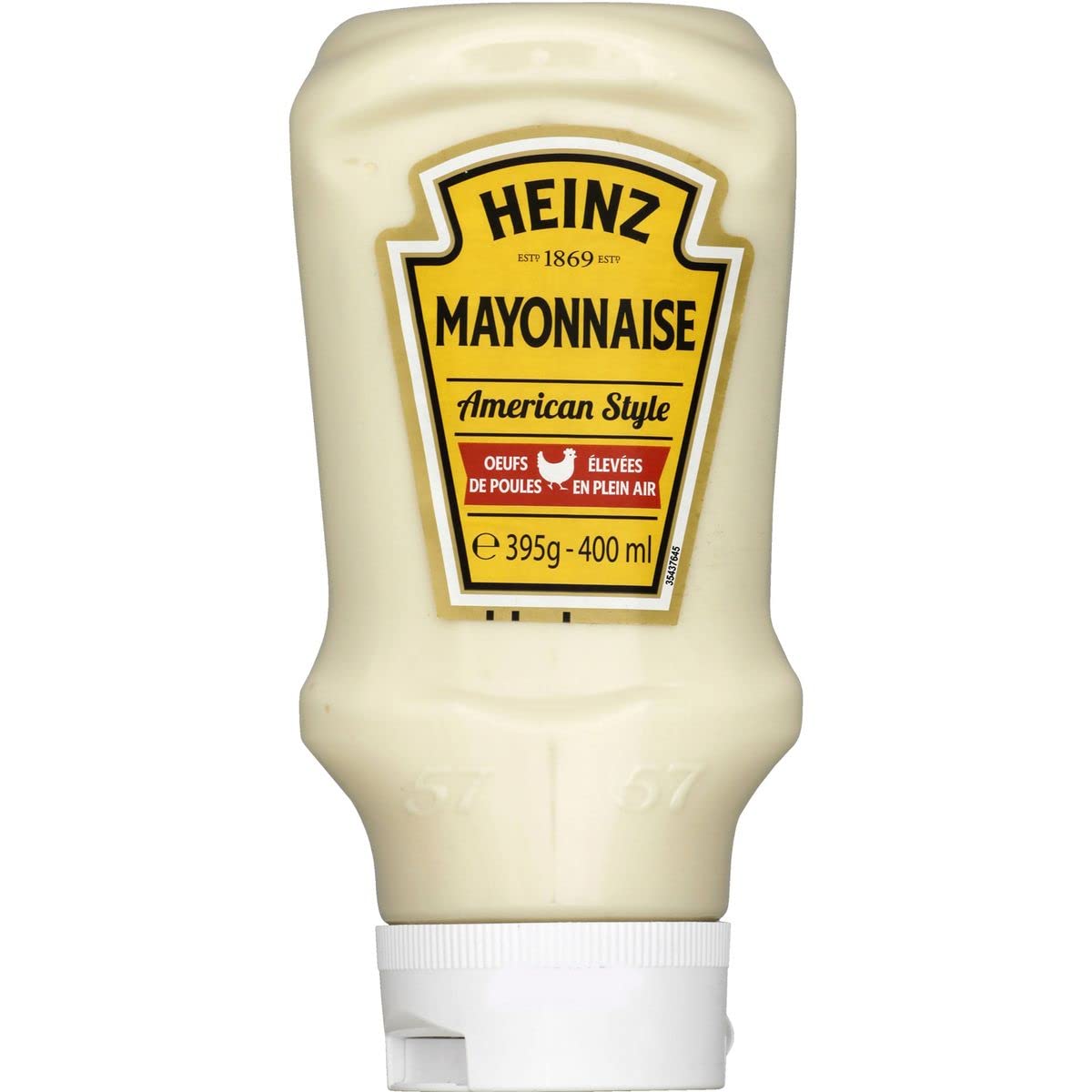 Lot de 3 unités *** HEINZ Mayonnaise american style flacon souple 395g