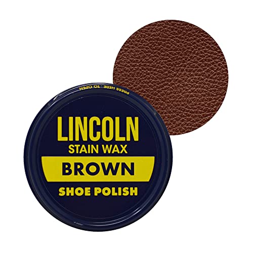 Lincoln Shoe Polish Wax - 2-1/8 oz | Made in USA Since...