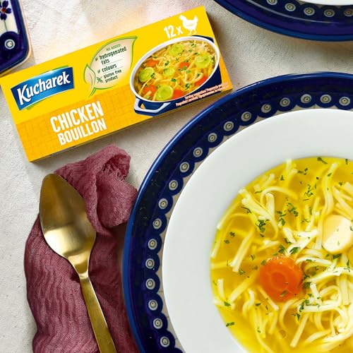 Kucharek Chicken Stock Cube 120g (Pack Of 12)