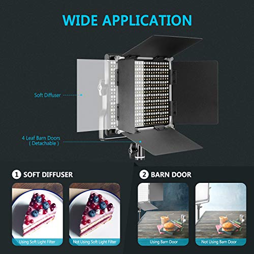 BestLight Pannello Luce 660 LED Bicolore