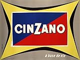 cocktail avec cinzano rouge  Générique Cinzano vin Affiche Poster Reproduction - Format 50X70 cm sur Papier Luxe 300 GR. Qualité supérieure. Tous formats possibles Nous Contacter