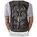 Faux Real - Mens Biker with Tattoos Costume Long Sleeve - Large Multi