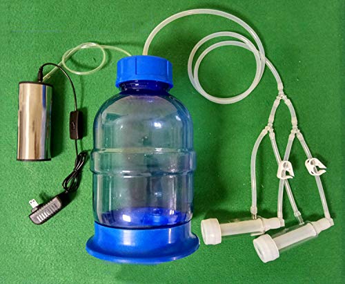 JJHKNM Sheep With Milk Sucker Electric Sheep With Milk Pump 2.5l-5l Milk Pump Convenient Goat Milking Machine Sheep