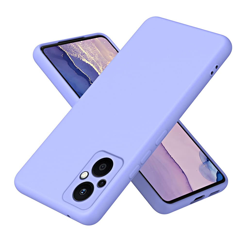 Funda WILLIS Per Oppo Reno8 Lite 5G: Silicone TPU Sfumato Trasparente, Antigraffio E Antiurto