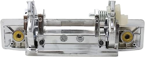 Miniatura 2 de Para Toyota Pickup 1984 85 86 87 1988 Manija de puerta exterior delantera, lado del pasajero cromada | Con orificio para llave| Recorte: todos los