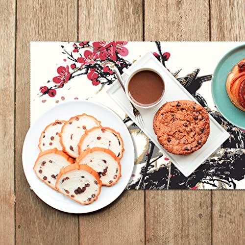 Set de table oiseau chinois pour sublimer vos dîners et repas de fête