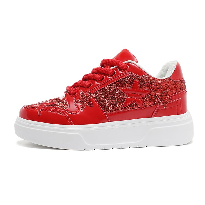 Image of IGxx Women Platform Glitter Sparkly Dressy Sequin Disco Sneakers