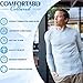 CC Perfect Slim Fit Crewneck Sweaters for Men | Lightweight Breathable Mens Sweater | Soft Fitted Pullover for Men Navy Blue