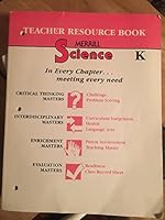 Merrill Science Teacher Resource Book K Kindergarten (Reproducible Masters) 0675072662 Book Cover