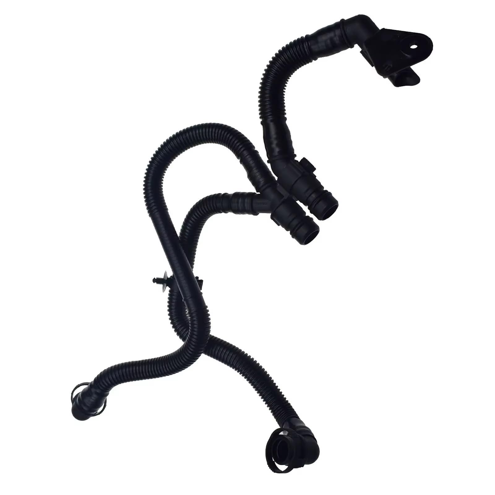 Tuyau Ventilation Carter Compatible Avec A4 3.2 V6 2005 2006 2007 2008 Tuyau De Ventilation De Carter De Moteur OEM: 06E103217K Tuyau De Ventilation De Carter De Moteur De Voiture