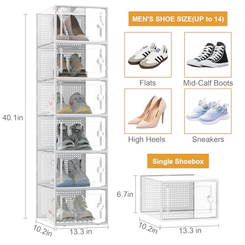 40% OFF Cajas de almacenamiento de zapatos (12 unidades) - $23.99