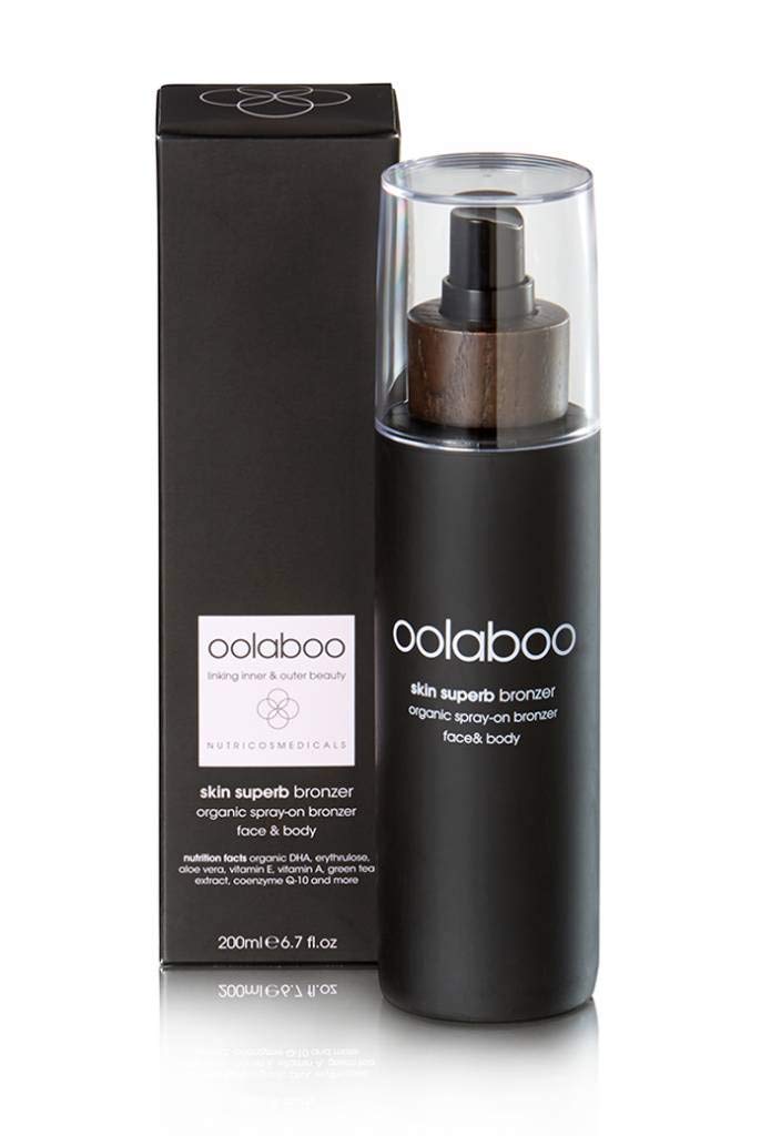 OOLABOO Skin Superb Organic Spray-On Bronzer, 200 ml