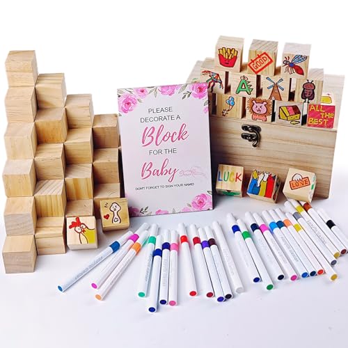 EIGTWEN Kit de sinais divertidos de 78 peças para chá de bebé, ideias únicas para chás de bebé, jogos mais divertidos de todos os tempos onde possa desenhar o conteúdo do seu coração, adequado