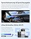 VIOFO A229 Plus 2K + 2K Dual STARVIS 2, HDR Vorne hinten Dashcam Auto, Sprachsteurung & 5GHz Wi-Fi WLAN Autokamera, Ultrapräzises GPS, Super Nachtsicht 2.0, 2,4” Großer LCD, Sprachausgabe, 512 GB Max