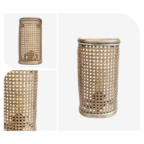 Image of Habere India-All The Cultures Fabricating India Wall Lamps For Living Room Decoration | Lights For Wall | Night Lamp For Bedroom | Decor Lights - Rectangular (M: 18 x 21 cm)
