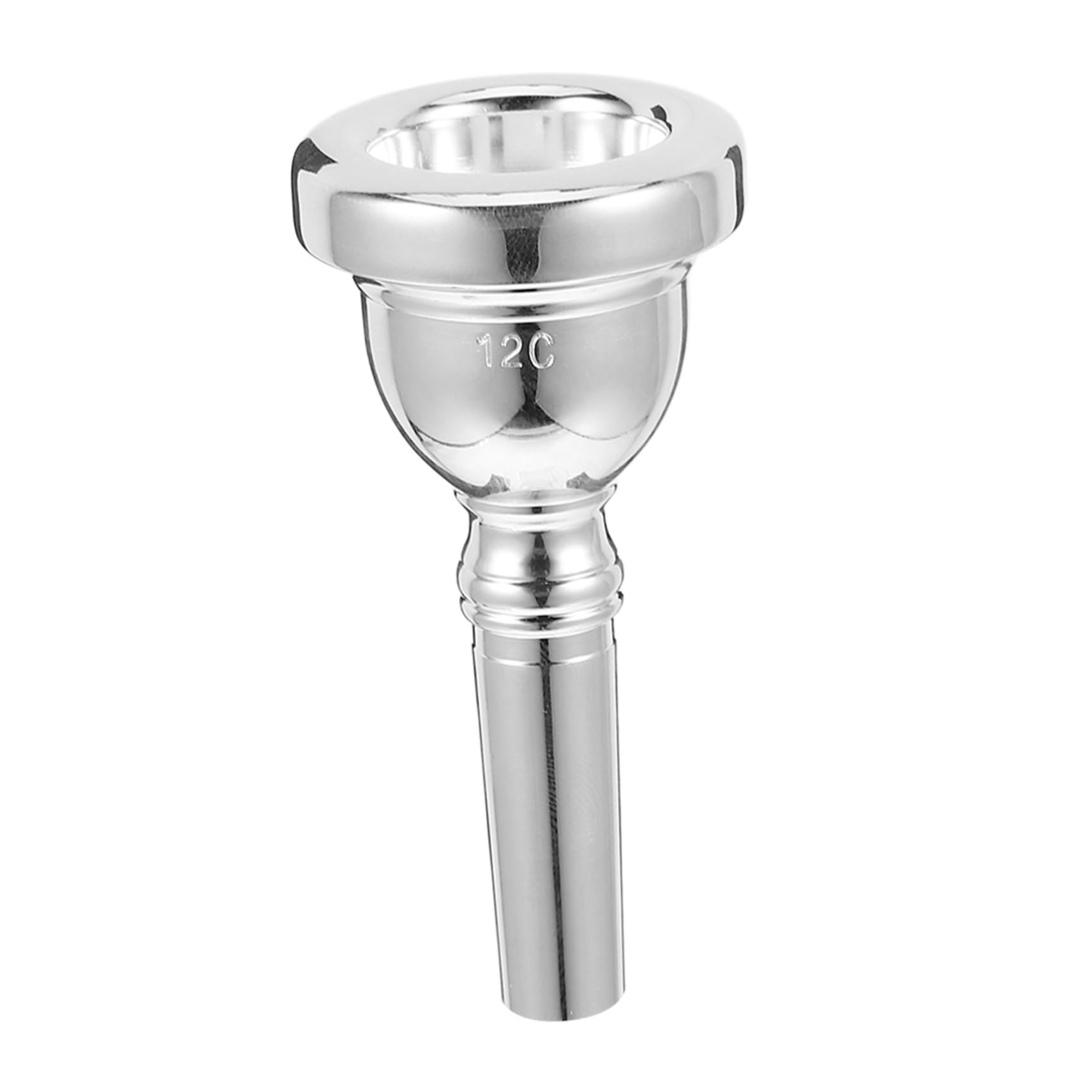 Abaodam Universal Mouthpiece for Trombone 12c Size Metal Material for Beginners