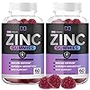 Dakota 120 Gummies Zinc 50mg Supplements Chewable Gummies w Vitamin D3 Echinacea Vitamins for Adults Kids, Zinc Gummy Immune Support