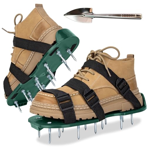 Lawn Aerator Shoes with Stainless...