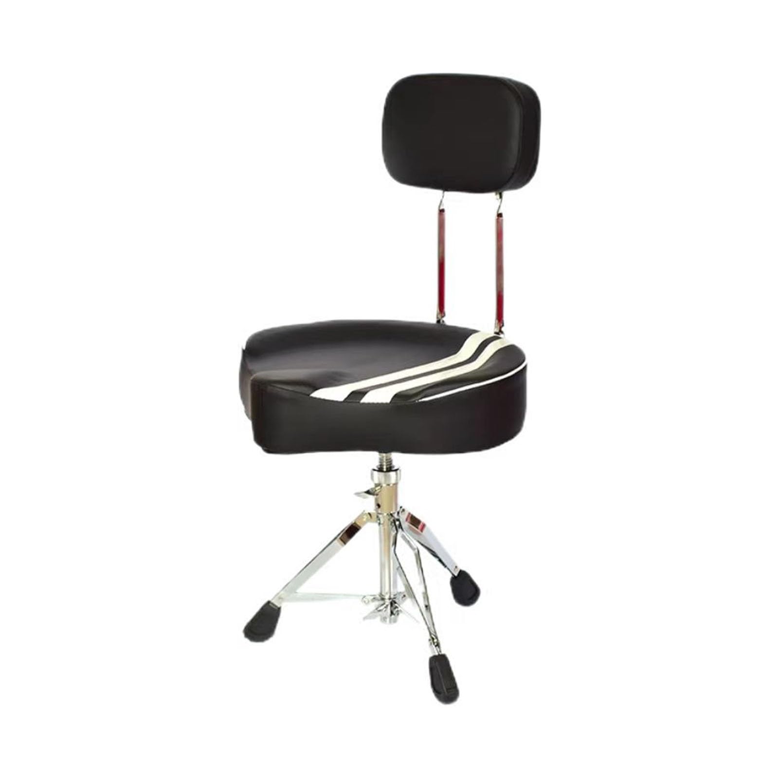 Regulowana Wysokość I Obrotowy Stołek Siodłowy/krzesło Perkusyjne, Stołek Siodłowy Na Kółkach Z Podparciem Pleców, Dla Spa, Technika(Color1,45-65cm)