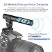 ploture Camera Microphone, Video Microphone with Shock Mount Deadcat Windscreen for Sony, Nikon, Canon, Fuji, DSLRs, Camcorders, Photography Interview Shotgun Mic with 3.5mm Jack